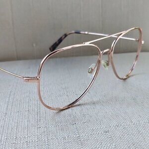 Warby Parker Eyeglasses Frame Eye Wear RAIDER 58[]14 140 Glasses Rose Gold